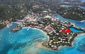 Tropical Panorama Cruz Bay Retreat | Unbeatable location in private/ compound | Walk to Town - Estate Enighed, Virgin Islands, U.S.