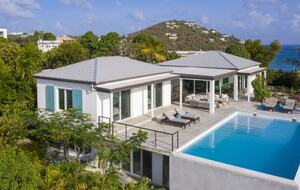 Tropical Panorama Cruz Bay Retreat | Unbeatable location in private/ compound | Walk to Town - Estate Enighed, Virgin Islands, U.S.