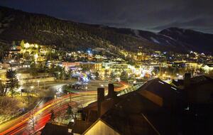 Night View on Roof Deck