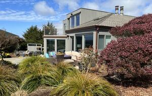 View of back of house at fairway.