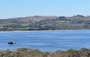 Beach-Ocean-Bay Panoramic View Golf Course Home - Bodega Bay, California