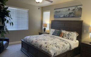 "Forest Glade" Master Bedroom, King Bed, Ensuite Bath, Main Floor