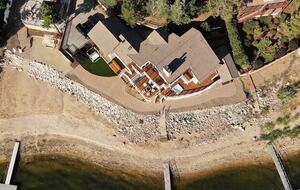 The Point | Lakefront Retreat with private beach and deep water dock - Big Bear Lake, California