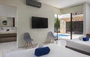 Nido Balam | Lovely 4BR Villa with Pool & Jacuzzi | Chef Available - Tulum Aldea Zamá, Mexico