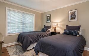 Downstairs twin beds