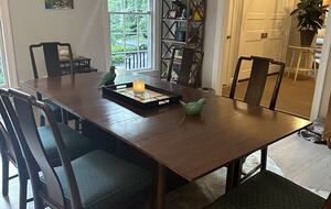 Formal dining room / office by day
