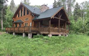 Back and side view in summer