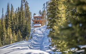 Big Sky Fire Lookout Tower - Lone Peak View - Big Sky, Montana