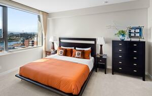 Master bedroom with Ocean Views