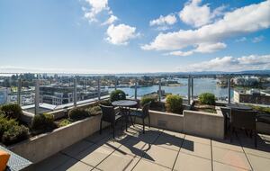 Shared roof top deck