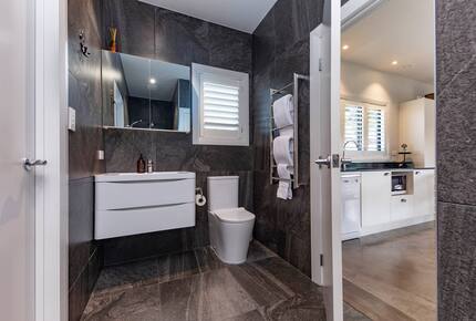 Italian tiles, heated floors