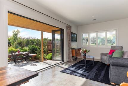 Open up the French doors and enjoy birdsong and a view of the garden