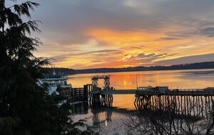 Waterfront retreat on Vashon; with a beach and hot tub! - Vashon, Washington