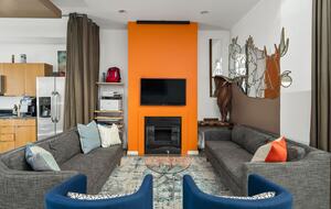 first floor living room