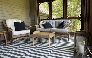 Porch with majestic view of Mont Tremblant