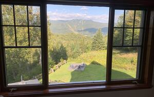 View from master bedroom