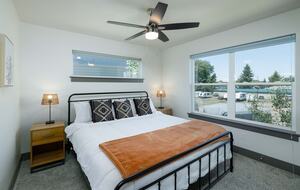 Second bedroom with king bed