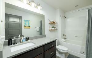 Full bathroom on second floor