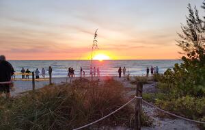 Beach ten minute drive from house