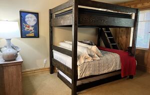New bunkroom bed.