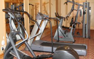 Red Stag Lodge exercise room.