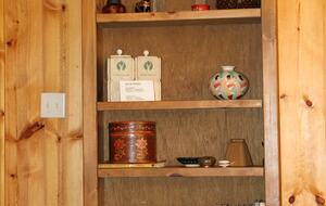 Adult and kids books and DVDs.