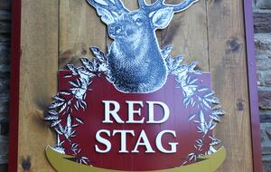 The Red Stag logo.