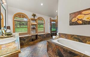 Cold Springs Ranch: Mtn views, 20 acres, 5 bd/7 bath, hot tub, sauna, frisbee golf, luxurious - Golden, Colorado