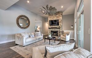 Luxe Osage Beach Lake House w/ Dock & Fire Pit - Osage Beach, Missouri