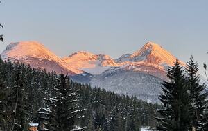 View to Northeast (Wedge and Armchair Mountains)