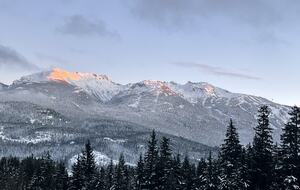 View from deck (Blackcomb Mountain)