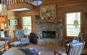 Custom Built Log Cabin on Pristine Lake Santeetlah - Robbinsville, North Carolina