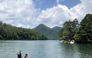Custom Built Log Cabin on Pristine Lake Santeetlah - Robbinsville, North Carolina
