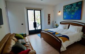 Modern Home with Terrace Kitchen - San Miguel de Allende, Mexico