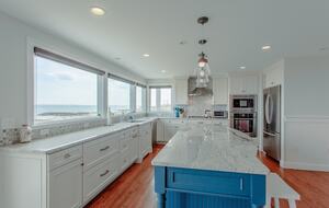 Oceanfront Coastal Chic Meets French Provençal - East Falmouth, Massachusetts