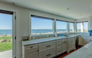 Oceanfront Coastal Chic Meets French Provençal - East Falmouth, Massachusetts