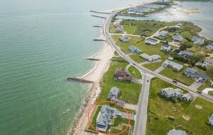 Oceanfront Coastal Chic Meets French Provençal - East Falmouth, Massachusetts