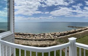 Oceanfront Coastal Chic Meets French Provençal - East Falmouth, Massachusetts