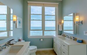 Oceanfront Coastal Chic Meets French Provençal - East Falmouth, Massachusetts