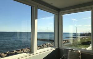 Oceanfront Coastal Chic Meets French Provençal - East Falmouth, Massachusetts