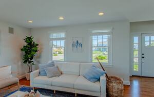 Oceanfront Coastal Chic Meets French Provençal - East Falmouth, Massachusetts