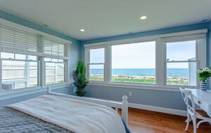 Oceanfront Coastal Chic Meets French Provençal - East Falmouth, Massachusetts