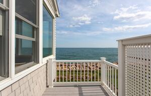 Oceanfront Coastal Chic Meets French Provençal - East Falmouth, Massachusetts