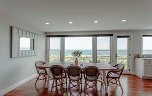 Oceanfront Coastal Chic Meets French Provençal - East Falmouth, Massachusetts