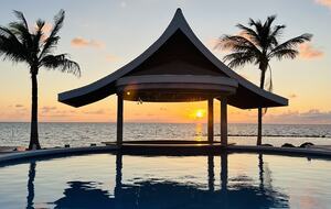 sunrise from phase 3 pool