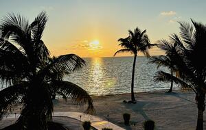 sunrise from balcony