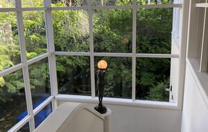 top of stairway second floor to third floor