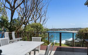 View of Mollymook main beach