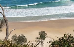 North Mollymook Beach from backyard