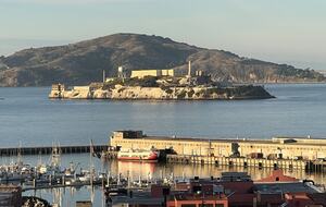 Alcatraz - center view from front deck